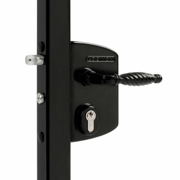 New Generation Standard Locinox Lock To Suit Section in Black locinox gate lock locinox gate lock supplier